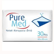 Puremed 60x90 cm 60 Adet Alt Bezi Yatak Koruyucu Örtü
