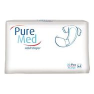 PureMed Bel Bantlı Tekstil Yüzey Extra Large 30 Adet Hasta Bezi