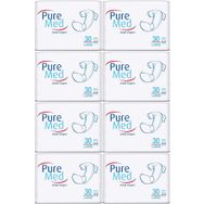 PureMed Bel Bantlı Tekstil Yüzey Large 30x8 Adet Hasta Bezi
