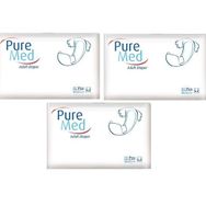 PureMed Belbantlı Yetişkin Medium Orta Boy 90 Adet Hasta Bezi