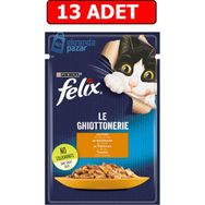 Purina 13x85 gr Felix Tavuklu Yaş Kedi Maması