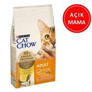 Purina Cat Chow 1 kg Tavuklu Açık Yetişkin Kedi Maması
