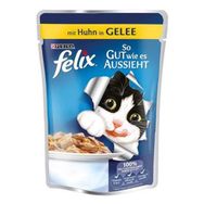 Purina Felix Agail Gij Chicken 100 gr Kedi Maması Pouch