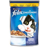 Purina Felix Tavuklu 20x100 gr Yetişkin Kedi Maması Pouch