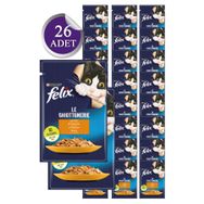 Purina Felix Tavuklu 26x85 gr Yetişkin Yaş Kedi Maması