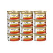 Purina Gold 12x85 gr Savoury Cake Sığır Etli Domatesli Yetişkin Kedi Konservesi