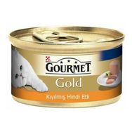 Purina Gourmet Gold Kıyılmış Hindi Etli 4x85 gr Konserve Yaş Kedi Maması