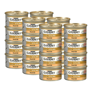 Purina Gourmet Gold Kıyılmış Hindi Etli 85 gr 24 Adet Kedi Konservesi