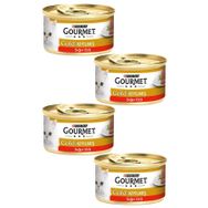 Purina Gourmet Gold Kıyılmış Sığır Eti 4x85 gr Kedi Maması