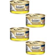 Purina Gourmet Gold Kıyılmış Tavuk 4x85 gr Kedi Mama