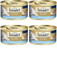 Purina Gourmet Gold Kıyılmış Ton Balığı 4x85 gr Kedi Mama