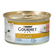 Purina Gourmet Gold Kıyılmış Ton Balıklı Yaş Özel 4x85 gr Kedi Maması
