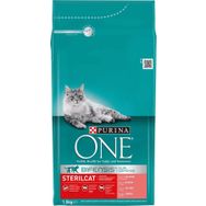Purina One Steril Somonlu 1500 Kuru Kedi Maması