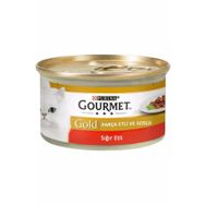 Purina Parça Sığır Etli Soslu 85 gr Konserve Kedi Maması