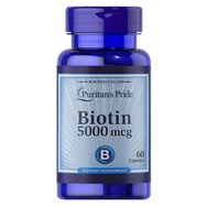 Puritan's Pride Biotin 5000 mcg 60 Kapsül