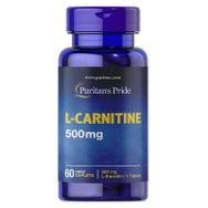 Puritan's Pride L-Carnitine 500 mg 60 Tablet