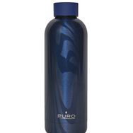Puro Stainless Steel Optik Mat Koyu Mavi Strıpe 500 ml Termos