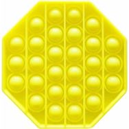 Push Bubble 6240 Sarı Pop It Sarı Sekizgen Duyusal Oyuncak