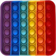 Push Pop Bubble Pop It Özel Pop Kare Gökkuşağı Renkli Duyusal Oyuncak