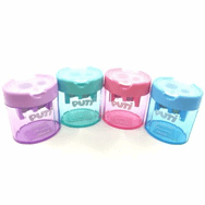 Puti 06390 Çift Bölmeli Pastel Renkler Kalemtıraş