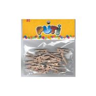 Puti 4674 24'lü Natural Ahşap Küçük Mandal