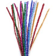 Puti 50 cm 25 Adet Metalik Renkli Şönil