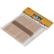 Puti Naturel Küçük Ahşap Dil Çubuğu