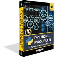 PYTHON Projeler ve Popüler Kütüphaneler-Kodlab Yayınları