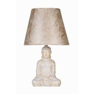 Qdec Modern Dizayn Beyaz-Gold Buda Abajur