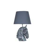 qdec Modern Dizayn Eskitme Lacivert At Abajur