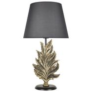 Qdec Modern Dizayn Gold Gri Yaprak Abajur