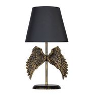 Qdec Modern Dizayn Melek Gold Gri Abajur