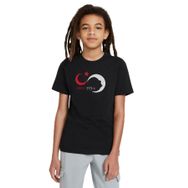Qivi 10 Kasım Suliyet Turk Bayrağı Baskılı Siyah Unisex Çocuk T-shirt