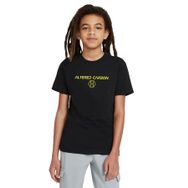 Qivi Altered Carbon Logo Baskılı Unisex Çocuk Siyah T-shirt