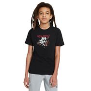 Qivi Arch Enemy Shoutbox Revolution Begins Baskılı Örme Siyah SFK0925KDNTS Kadın T-shirt