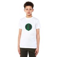 Qivi Arrow Logo Classic Siyah Baskılı Unisex Çocuk T-shirt