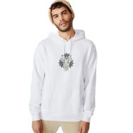 Qivi BGA0711-ERKKP Baskılı Erkek Beyaz Sweatshirt