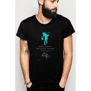 Qivi Bring Me The Horizon Can You Baskılı Siyah Erkek Örme T-shirt