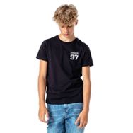 Qivi Bts Jungkook 97 Baskılı Unisex Çocuk Siyah T-shirt