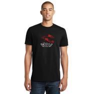 Qivi Bullet For My Valentine Red Metal Baskılı Siyah Erkek Örme T-shirt