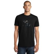 Qivi Call Of Duty Ghosts Mask Siyah Erkek Örme T-shirt
