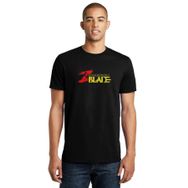 Qivi Conqueror Balde Baskılı Siyah Erkek Örme T-shirt