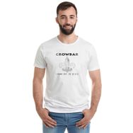 Qivi Crowbar Symmetry In Black Baskılı Siyah Erkek Örme T-shirt