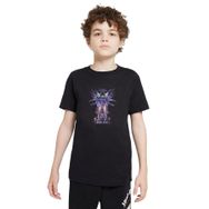 Qivi Cynic Traced In Air Cynic Traced Baskılı Unisex Çocuk Siyah Sweatshirt