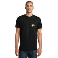 Qivi Death Note Moon Baskılı Siyah Erkek Örme T-shirt