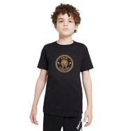 Qivi Eye Empire Baskılı Unisex Çocuk Siyah Sweatshirt