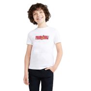 Qivi Fairy Tail 2 Baskılı Beyaz Unisex Çocuk T-shirt