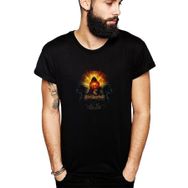 Qivi Fall Out Boy Baskılı Unisex Çocuk Siyah T-shirt