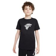 Qivi GOT Stark Siyah Baskılı Unisex Çocuk T-shirt