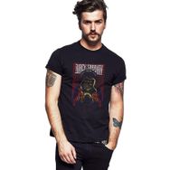 Qivi Guatemala Metal Rock Muzik Baskılı Unisex Çocuk Siyah Sweatshirt